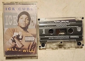 Ice Cube Kill At Will Cassette Tape Tape Album 1990 OG Press 90s Hip-Hop Rap - Picture 1 of 2