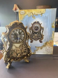 Disney La Bella y la Bestia Acción en Vivo Cogsworth Reloj Péndulo - Imagen 1 de 9