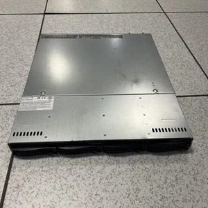 Supermicro CSE-813MTQ-R400CB 1HE Gehäuse 3.5 2.5 SATA/SAS HDD 400W Redundant PS - Bild 1 von 7