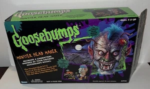 Pelle d'oca (estremamente rara!) Monster Head Maker 1996 gioco giocattolo SOLO SCATOLA - Foto 1 di 14