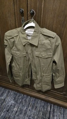 Zadig Voltaire  Army Green Jacket Size MED - Image 1 of 4