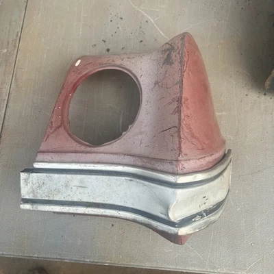 Chevrolet Impala Biscayne 1965 diestro cuarto trasero extensión luz trasera carcasa OEM Foto 1 de 4