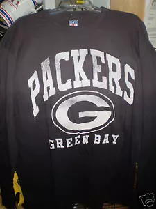 PACKERS Long Sleeve GIII Carl Banks Fade Look Tee T-Shirt NEW NWT LG - Picture 1 of 1