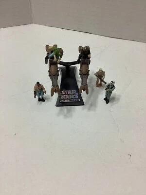 Star Wars Af 1996 Micro Machines Galoob Rebel Alliance 1 paquete de batalla sin Yoda Foto 1 de 4