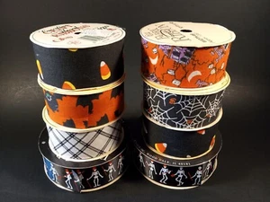 NOS Vtg Halloween Ribbon Lot of 8 - Picture 1 of 5
