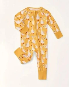 NEW Baby Girls Boys Goose Bamboo Romper Jumpsuit Pajamas Sleeper - Picture 1 of 6