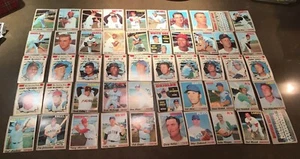 Tarjetas de béisbol Topps de ladrillo de 50 1970 #405-#599 (parciales) F-EX - Imagen 1 de 12