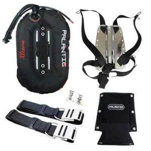 Palantic Xtreme 40 Pfund Donut Wing Einzeltank mit SS Backplate & Geschirr Basisset - Bild 1 von 9