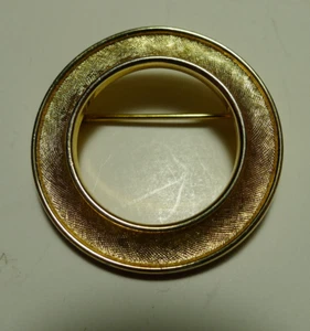 Krone Trafari goldfarbene Brosche - Bild 1 von 6