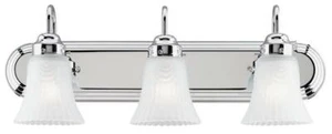 Three-Light Indoor Wall Fixture - Picture 1 of 3