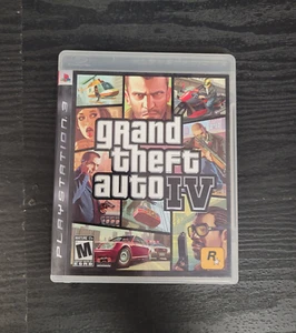 Grand Theft Auto IV GTA Sony Playstation 3 PS3 completo in ottime condizioni con mappa - Foto 1 di 4