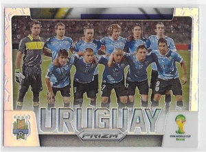2014 PANINI PRIZM WORLD CUP TEAM PHOTOS SILVER PRIZMS Uruguay #31 - Picture 1 of 1