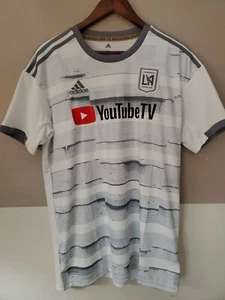 Nuova maglia calcio Adidas Los Angeles FC Away GE5944 bianca uomo taglia large - Foto 1 di 11