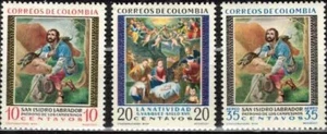 COLOMBIA-1960 – ST.ISIDORE – VF** - Picture 1 of 1