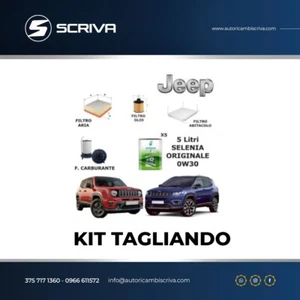 KIT TAGLIANDO JEEP RENEGADE COMPASS 1.6 2.0 CRD MULTIJET FILTRI + SELENIA 0W30 - Imagen 1 de 1