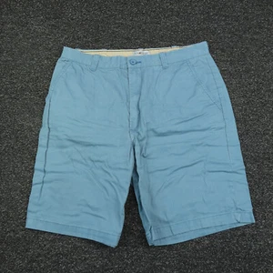 Sun River Shorts Adult Size 36 Blue Chino Flat Front 10in Inseam Casual Mens - Picture 1 of 8