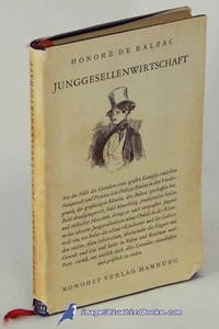 Junggesellenwirtschaft ("A Bachelor's Establishment") by BALZAC VG+ German 84226 - Bild 1 von 1