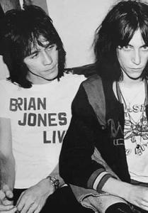 Camiseta Brian Jones Lives usada por The Patti Smith Group/Ivan, camisa unisex - Imagen 1 de 3