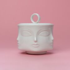 Johnathan Adler Dora Maar Ceramic Multi-Face Sugar Bowl with Lid (RRP: £50)