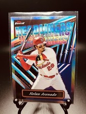 2023 Topps Finest Headliners Refractor Nolan Arena do Card FH-7 Cardinals