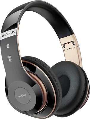 ART Lankey Sound Kopfhörer Kabellos Bluetooth Kopfhörer Over-Ear 6 EQ Modi 65 Std