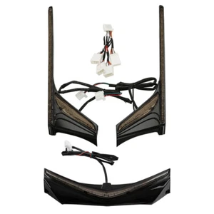 Fender Accent Vertical LED Light Strip Fit For Honda Goldwing 1800 2012-17 Smoke - Picture 1 of 11