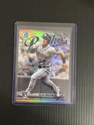 2017 Bowman Chrome Alex Bregman #ROYF-3 Rookie Card (RC) ROY Favorites Refractor - Image 1 of 2