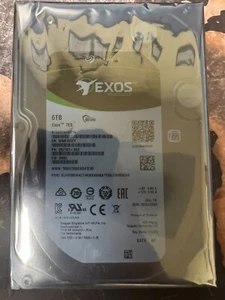 *NEW ZERO HOURS*-ST6000NM021A Seagate EXOS 7E8 6TB 7.2K RPM 6Gbps 3.5" SATA HD - Picture 1 of 1