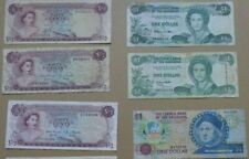 BAHAMAS banknotes  $1, $1/2 - 8 notes Queen Elizabeth II comb shipp (a)