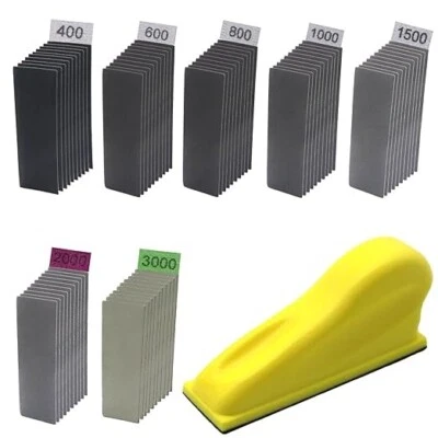 Lijadora con detalles Micro Zip, 70 Uds., papel de lija de grano 400, 600, 800. - Imagem 1 de 4