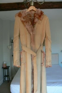 Ladies sheepskin versace coat - Picture 1 of 9