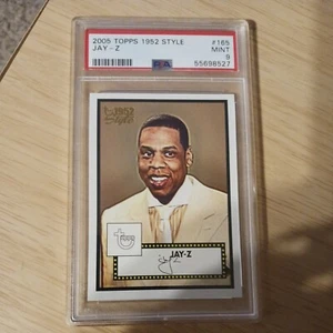 2005 TOPPS 1952 STIL #165 JAY-Z ROOKIE KARTE PSA 9 - Bild 1 von 2