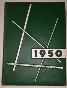 1950 Yearbook University of Wisconsin Badger Old Vintage Yearbook Vintage books - Picture 1 of 10