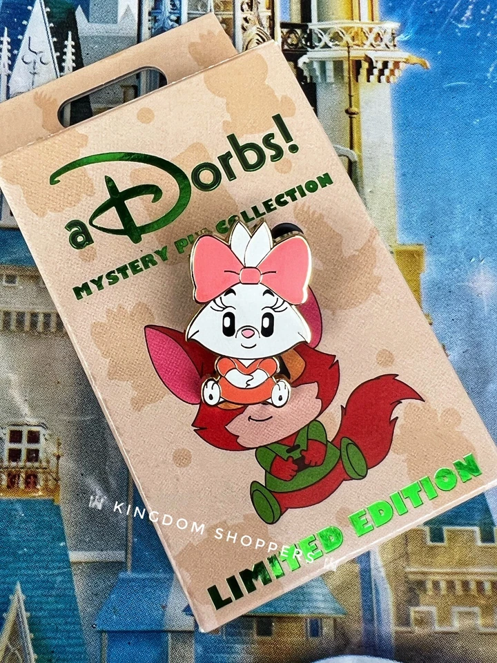Prendedor Disney 2024 D23 MOG WDI Adorbs Robin Hood Sis Bunny LE 300 Chaser Foto 1 de 1