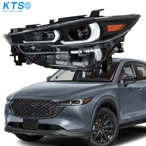 Driver Left Side For Mazda CX-5 2022-2024 Full LED Headlights Non-AFS w/o DRL - Foto 1 di 18