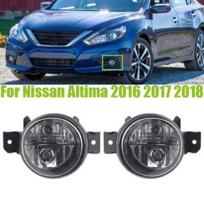 Luces antiniebla delanteras izquierda y derecha 2 piezas para Nissan Altima 2016 2017 2018 Foto 1 de 4