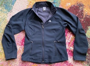 Vintage Nike ACG Soft Shell Jacket Mens Small Fleece Lined Y2K Full Zip Black - Picture 1 of 13