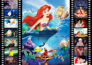 Disney The Little Mermaid filmstrip art A4 print,photo,picture,nursery - Picture 1 of 2