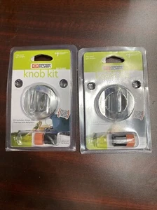 (2) Range Kleen 8221, Chrome, Gas Replacement Knob Kit for Ranges and Ovens - Picture 1 of 3