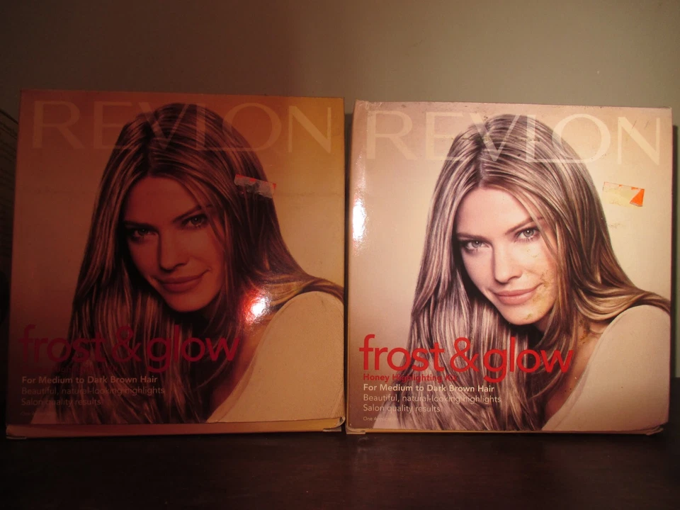 2x revlon FROST & GLOW para marrón medio a oscuro Foto 1 de 1