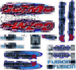 Haro Cozmo 1998 Decal set  Mid School BMX