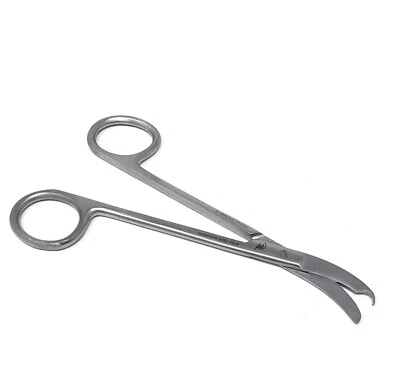 Northbent Suture Curved Scissors 5.5" BL/BL Surgical Medical Veterinary Tools - Image 1 of 3