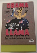 Obama Llama Celebrity Rhyming Family Party Game