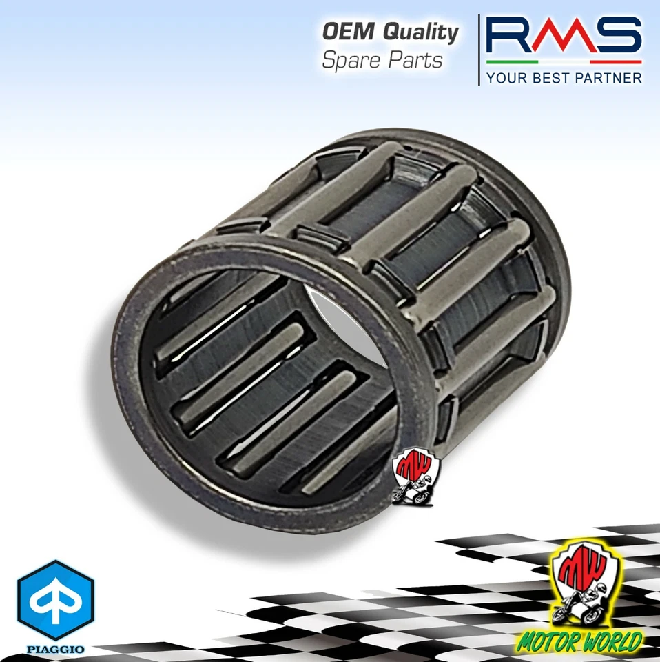 RMS GABBIA A RULLI BIELLA ALBERO MOTORE 12x15x15 MINARELLI 50 AM345 AM6 DERBI SENDA