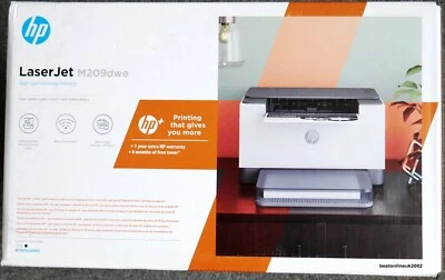 HP LaserJet M209dwe Wireless Duplex Printer with 6 Months Free Instant Ink - Image 1 of 4