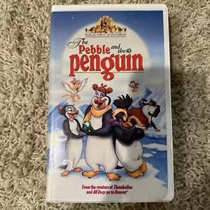 The Pebble and the Penguin VHS SCREENER 1995, Clam Shell Case RARE - Picture 1 of 7