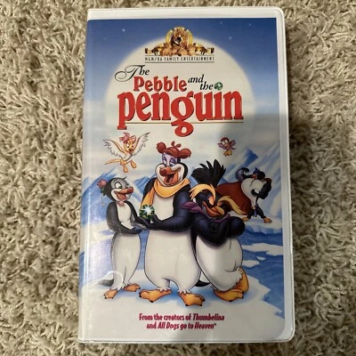 The Pebble and the Penguin VHS SCREENER 1995, Clam Shell Case RARE - Image 1 of 4