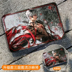 Sylus Love and Deepspace Anime Cospaly Quicksand Mahjong Tablero de pie Dibujos animados - Imagen 1 de 14