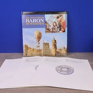 THE ADVENTURES OF BARON MUNCHAUSEN RARE - Laserdisc - Picture 1 of 2