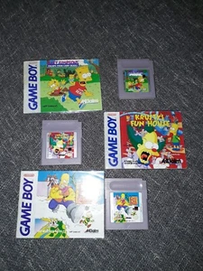 Simpsons Gameboy Spiele mit Anleitung - Bild 1 von 6